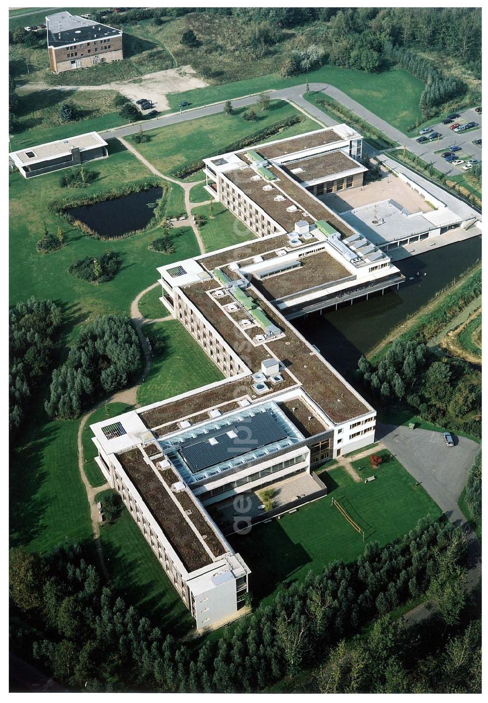 Aerial photograph Dierhagen / Mecklenburg - Vorpommern - Ostseeklinik Dierhagen am Wiesenweg 1 in 18347 Dierhagen / Mecklenburg - Vorpommern (Tel.: 038226-510,Fax: 51870).