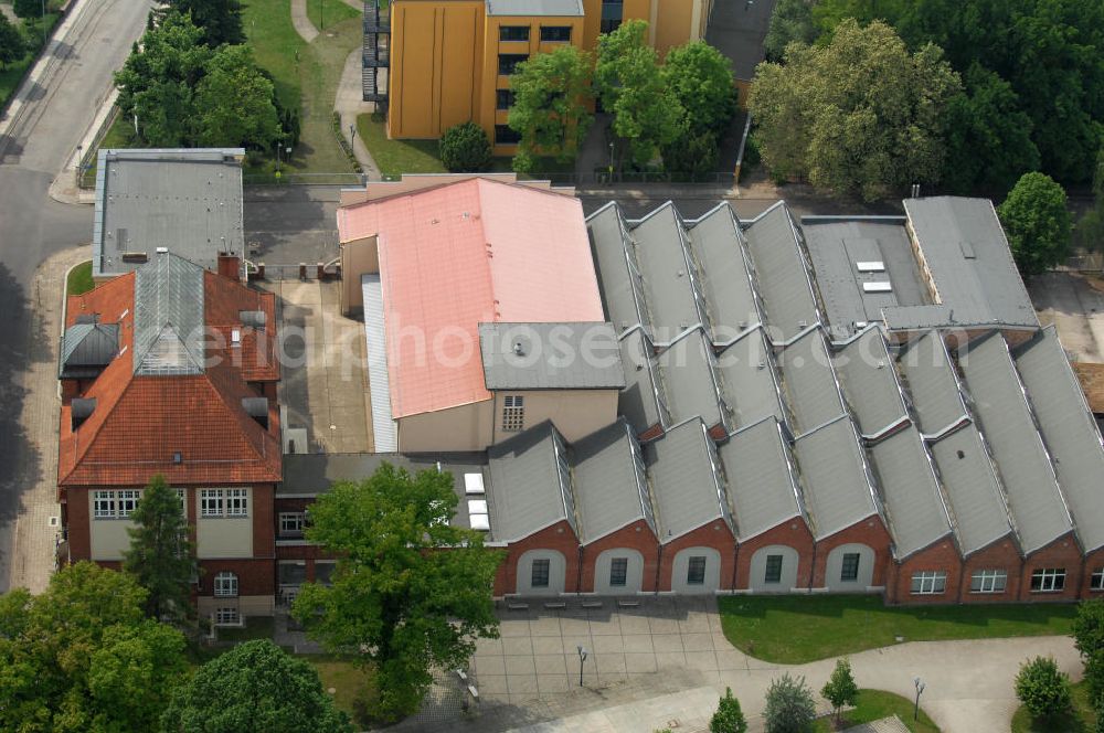 Aerial photograph Forst / Lausitz - Secondary school centre I Spree-Neisse in Forst in the Lusatia