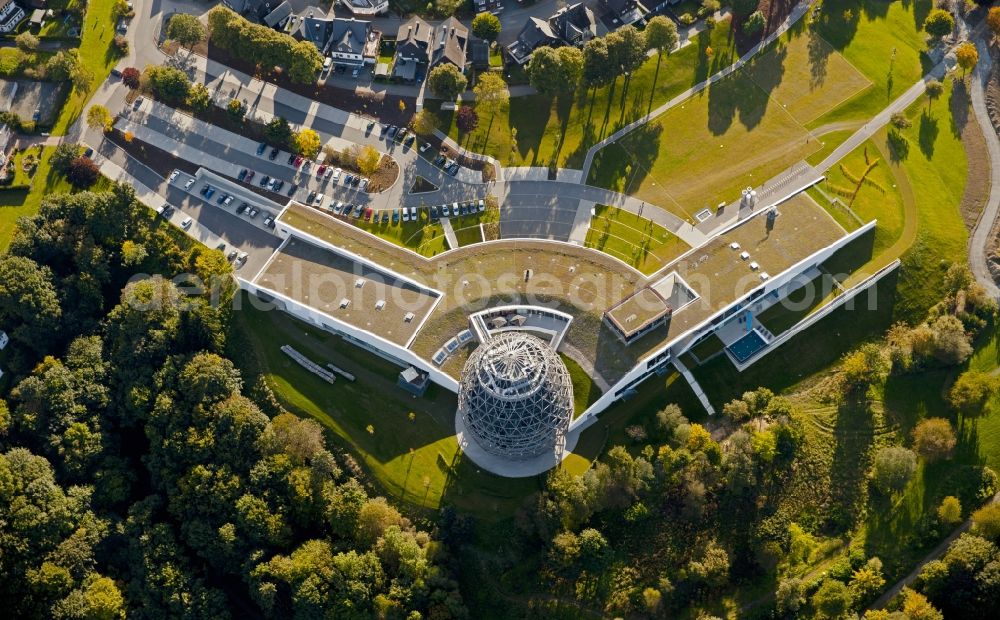 Winterberg from above - Oversum Vita Resort in Winterberg in the Upper Sauerland in the federal state of North Rhine-Westphalia