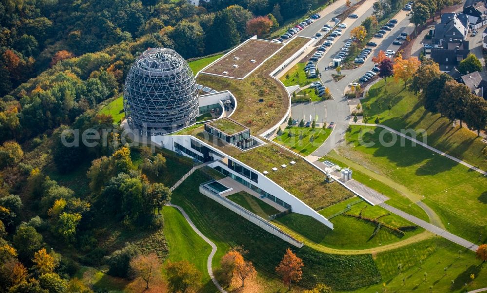 Winterberg from above - Oversum Vita Resort in Winterberg in the Upper Sauerland in the federal state of North Rhine-Westphalia