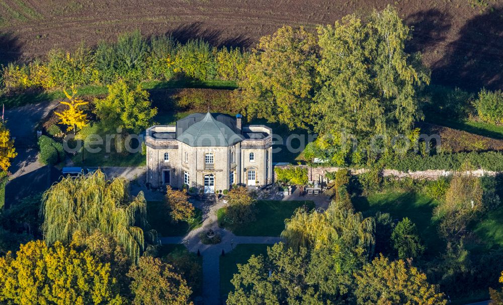 Rheurdt from the bird's eye view: Palace Forsthaus in Rheurdt in the state North Rhine-Westphalia