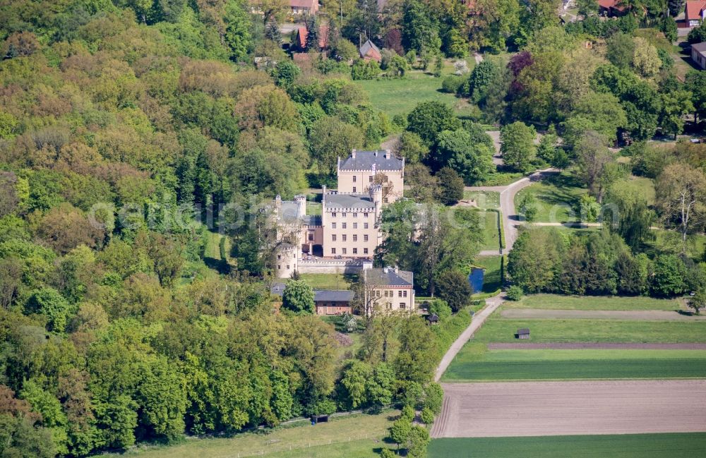 Gardelegen from the bird's eye view: Palace Castle Letzlingen in Gardelegen in the state Saxony-Anhalt, Germany