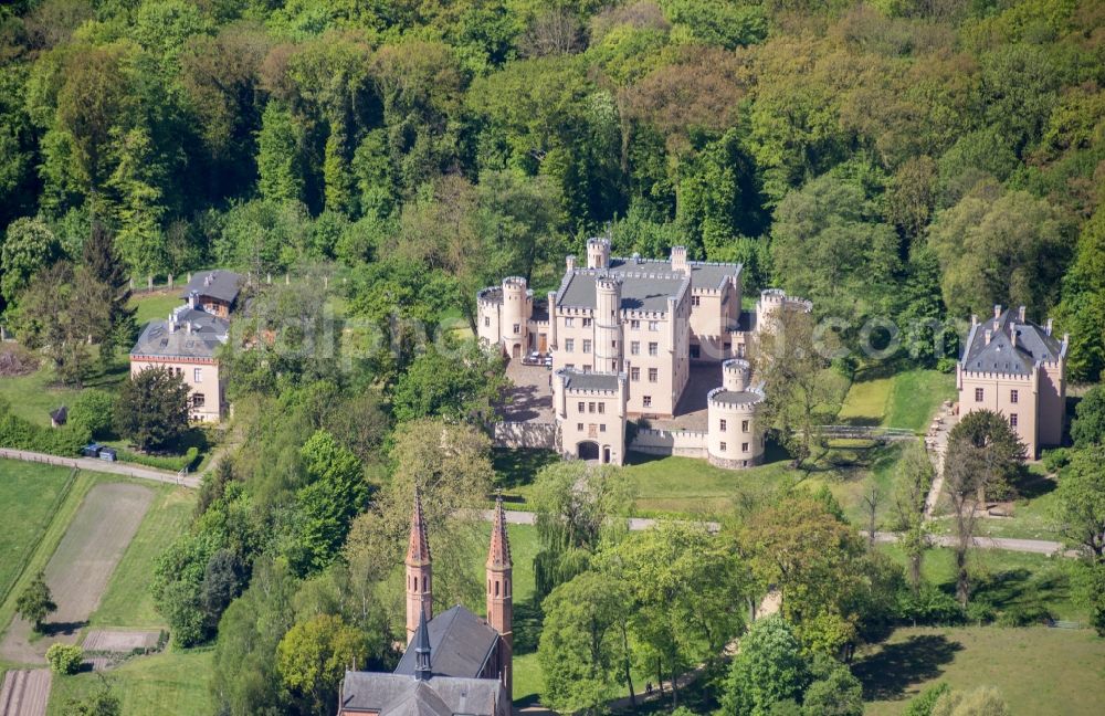 Gardelegen from above - Palace Castle Letzlingen in Gardelegen in the state Saxony-Anhalt, Germany