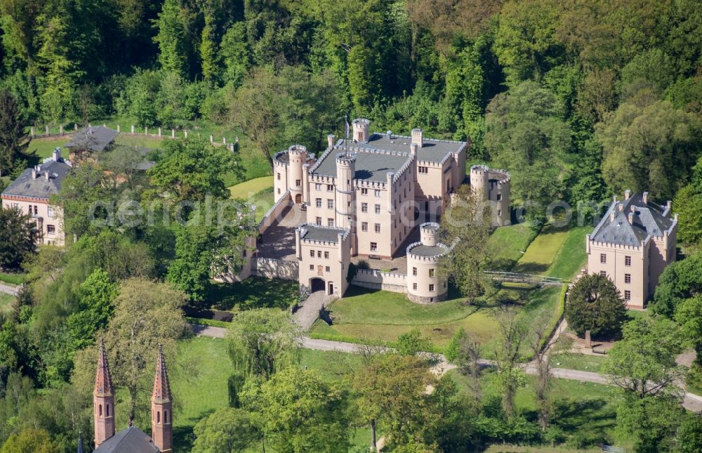 Gardelegen from the bird's eye view: Palace Castle Letzlingen in Gardelegen in the state Saxony-Anhalt, Germany