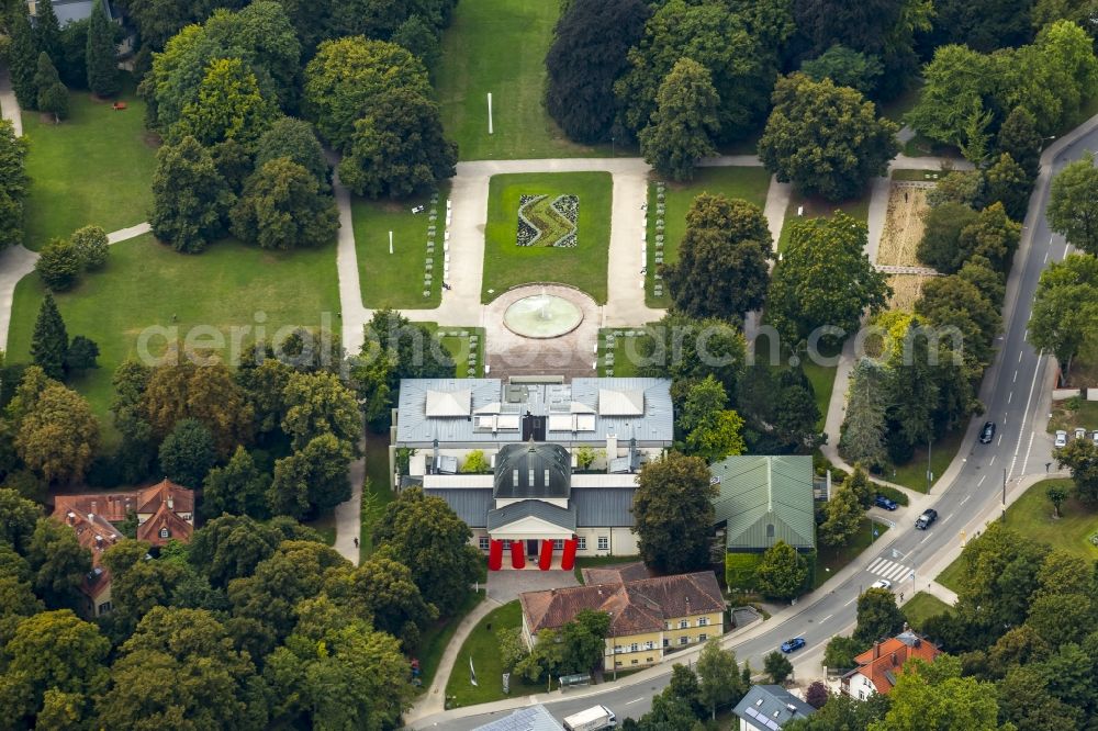 Regensburg from above - Palais des Arts Forum East German Gallery in Regensburg in Bavaria