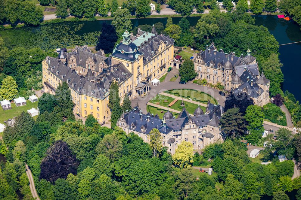 Aerial image Bückeburg - Palace in Bueckeburg in the state Lower Saxony, Germany