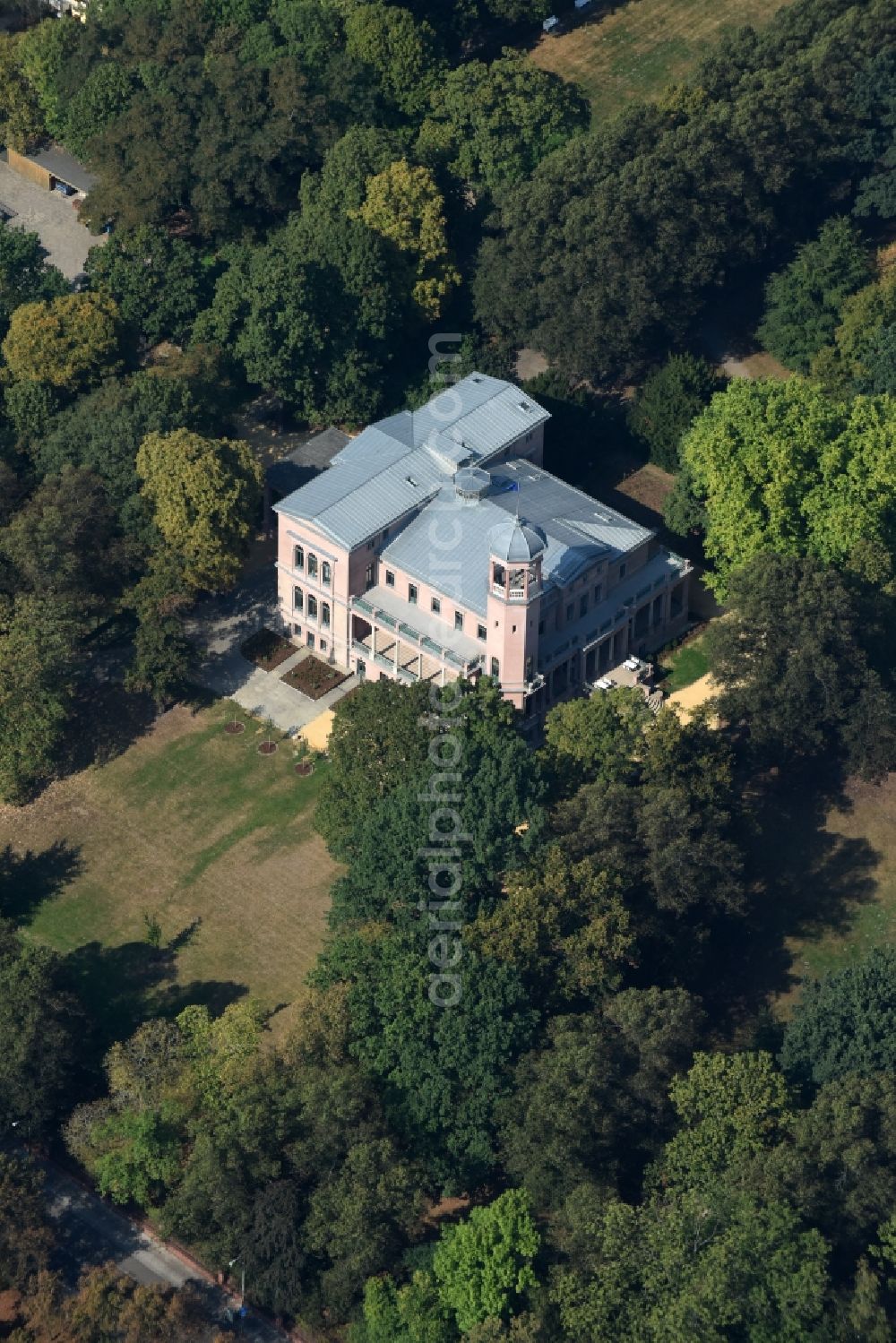 Aerial photograph Berlin - Palace Biesdorf in Berlin