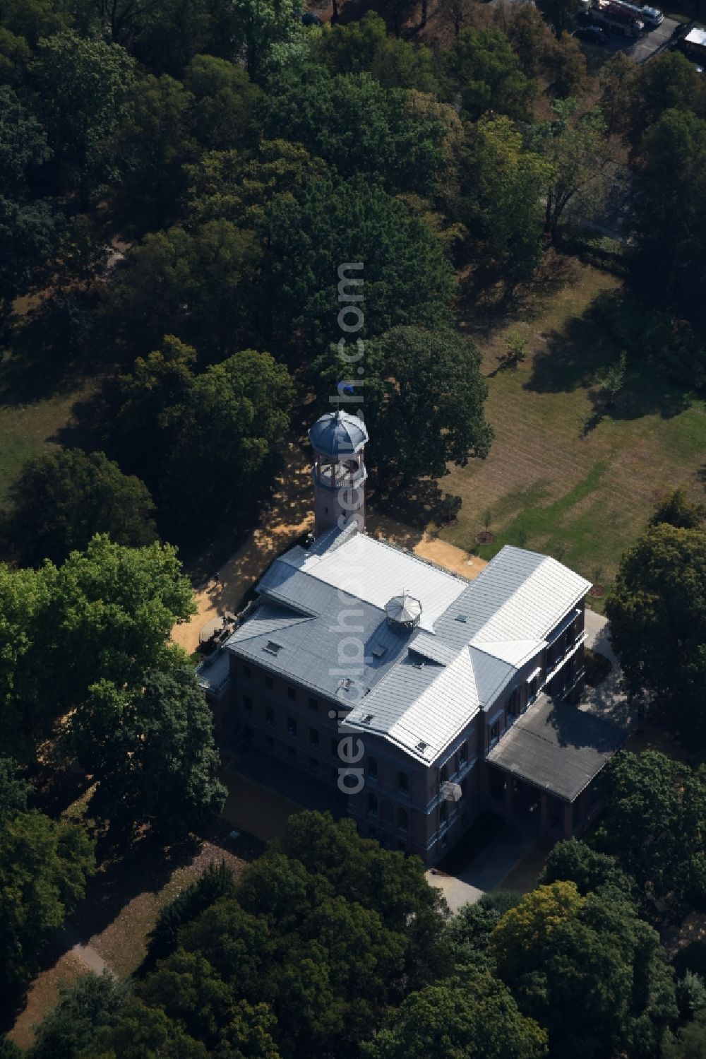 Aerial photograph Berlin - Palace Biesdorf in Berlin