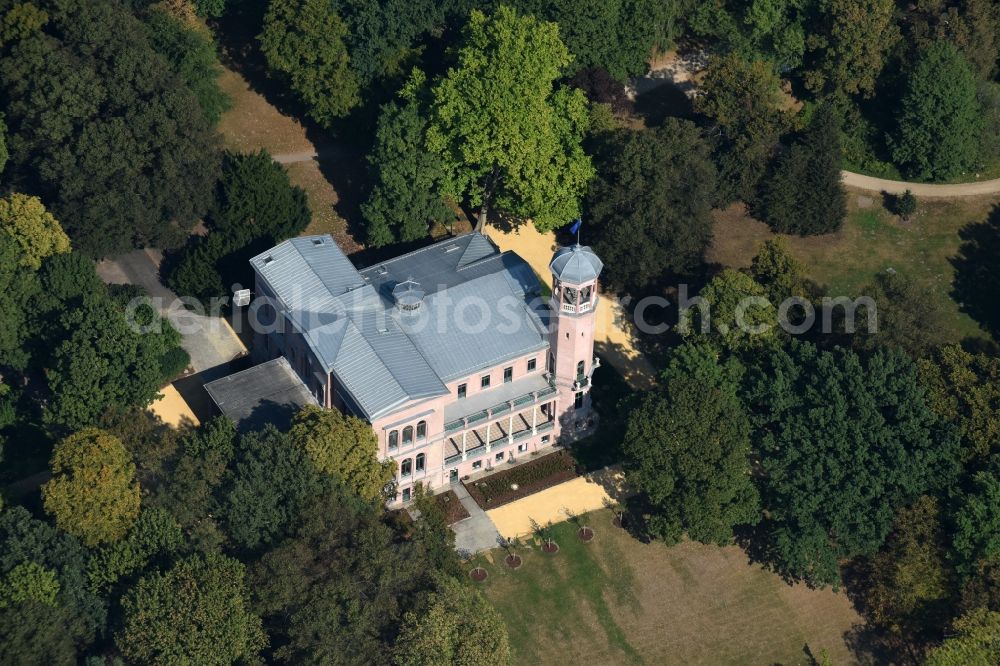 Berlin from the bird's eye view: Palace Biesdorf in Berlin