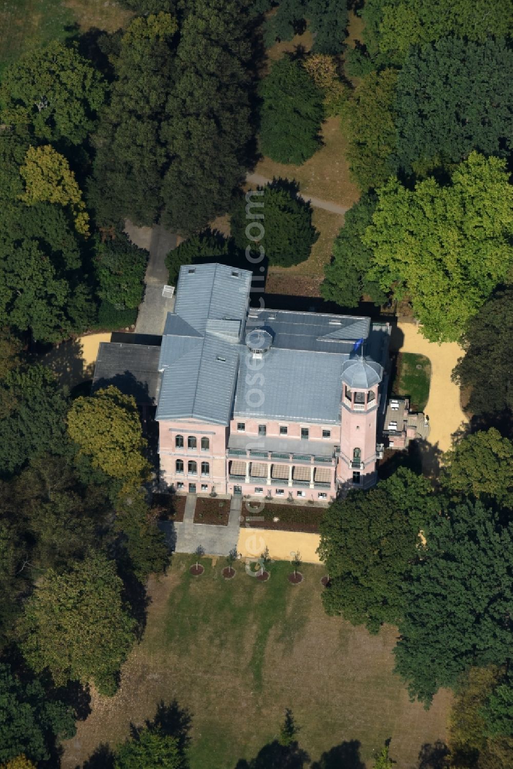 Aerial photograph Berlin - Palace Biesdorf in Berlin