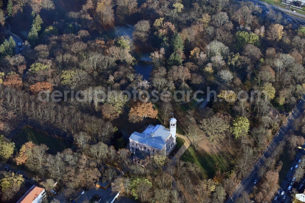 Aerial image Berlin - Palace Biesdorf in Berlin