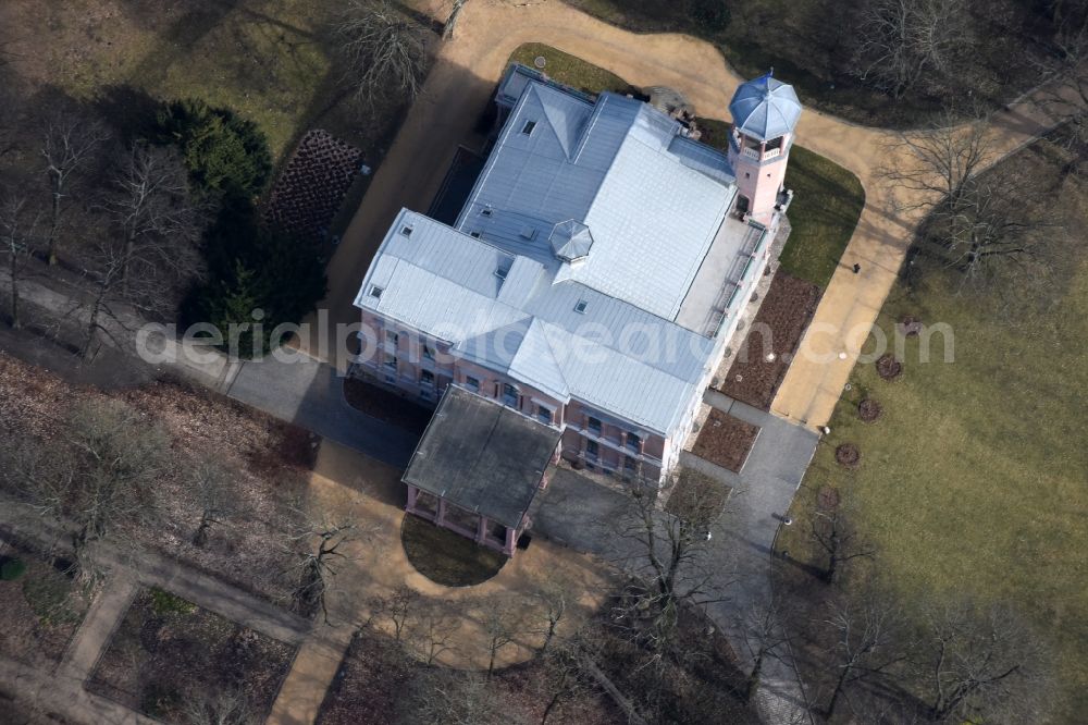 Berlin from above - Palace Biesdorf in Berlin