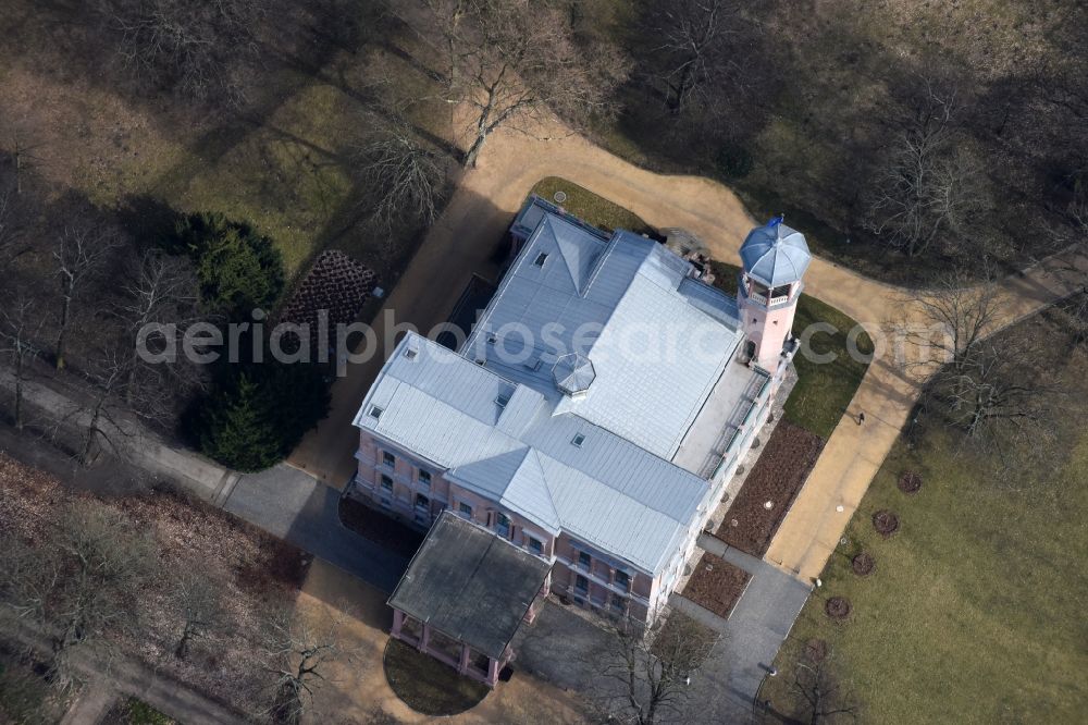 Berlin from the bird's eye view: Palace Biesdorf in Berlin