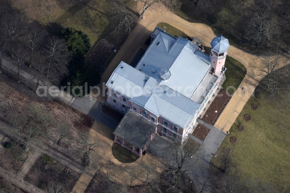 Aerial image Berlin - Palace Biesdorf in Berlin