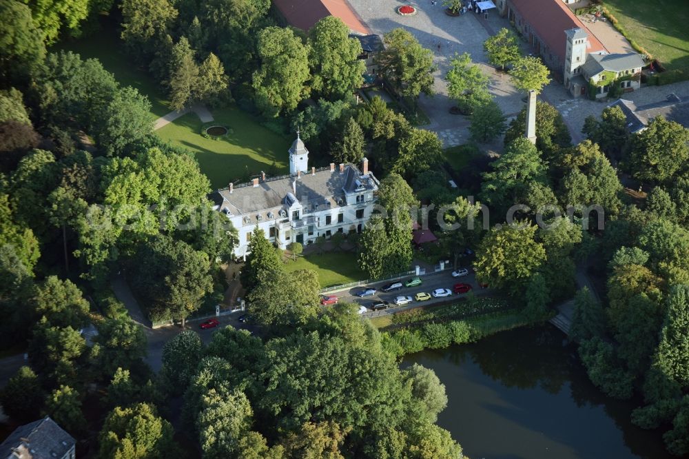 Aerial photograph Berlin - Palace Britz in Berlin