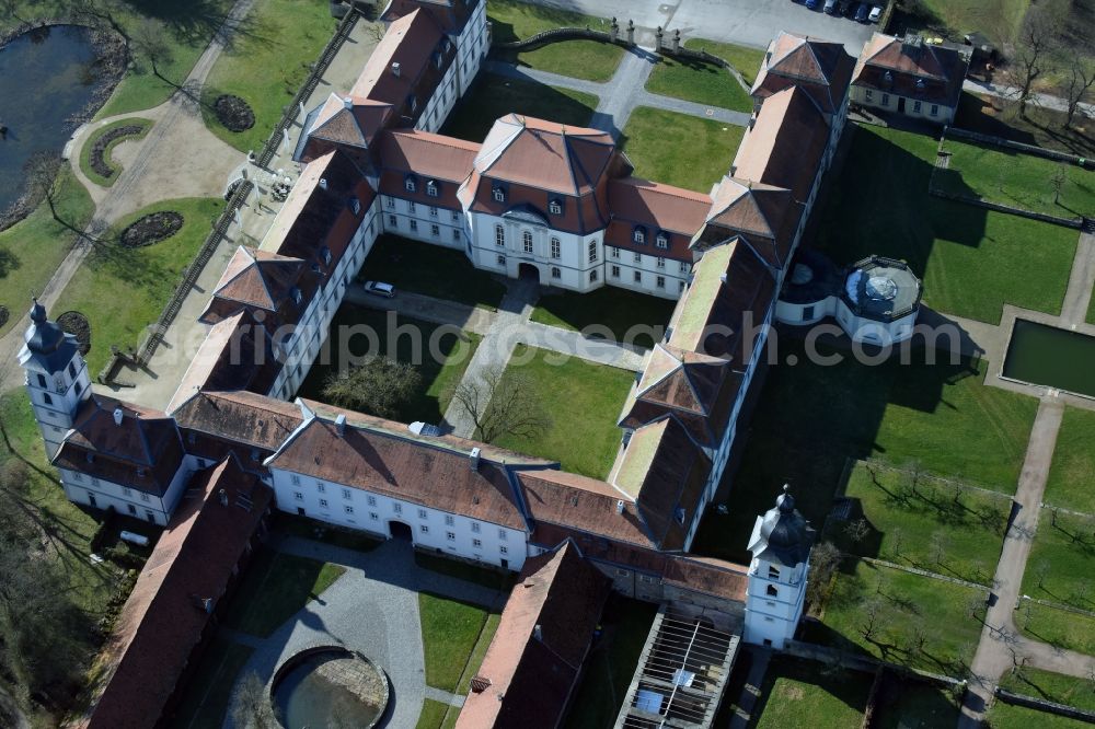 Aerial photograph Eichenzell - Palace Fasanerie in Eichenzell in the state Hesse