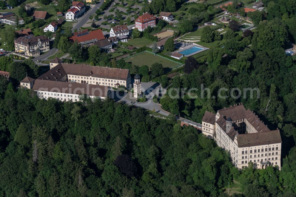 Aerial image Heiligenberg - Palace in Heiligenberg in the state Baden-Wuerttemberg, Germany