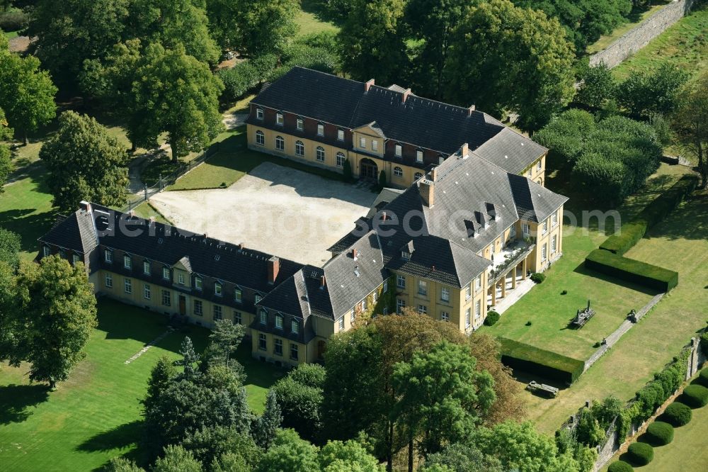 Aerial photograph Templin - Palace Herzfelde in Templin in the state Brandenburg