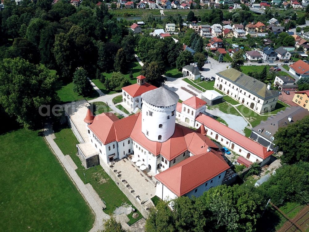 Aerial photograph Zilina - Palace in the district Budatin in Zilina in Zilinsky kraj, Slovakia