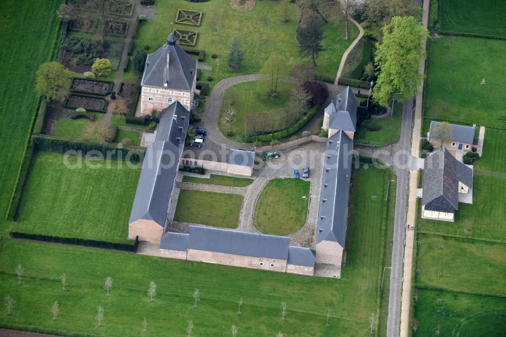 Aerial photograph Kortessem - Palace Printhagendreef in Kortessem in Vlaan deren, Belgium