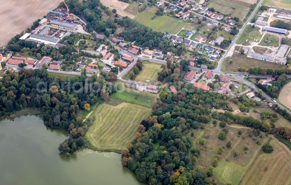 Aerial photograph Prötzel - Palace Proetzel in Proetzel in the state Brandenburg, Germany