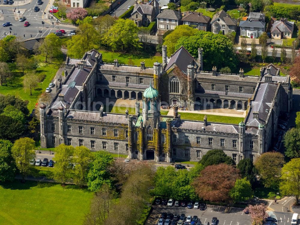 Aerial photograph Galway - Palace The Quadrangle in Galway, Ireland