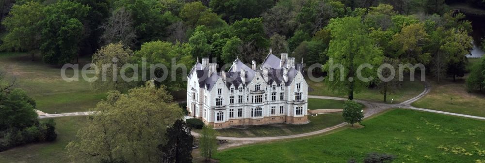 Aerial photograph Saint-Selve - Palace in Saint-Selve in Aquitaine Limousin Poitou-Charentes, France