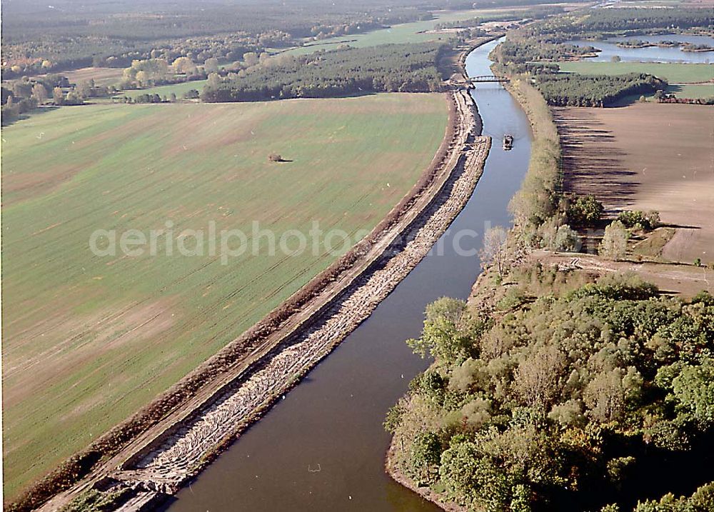 Aerial photograph Parey / Sachsen Anhalt - 