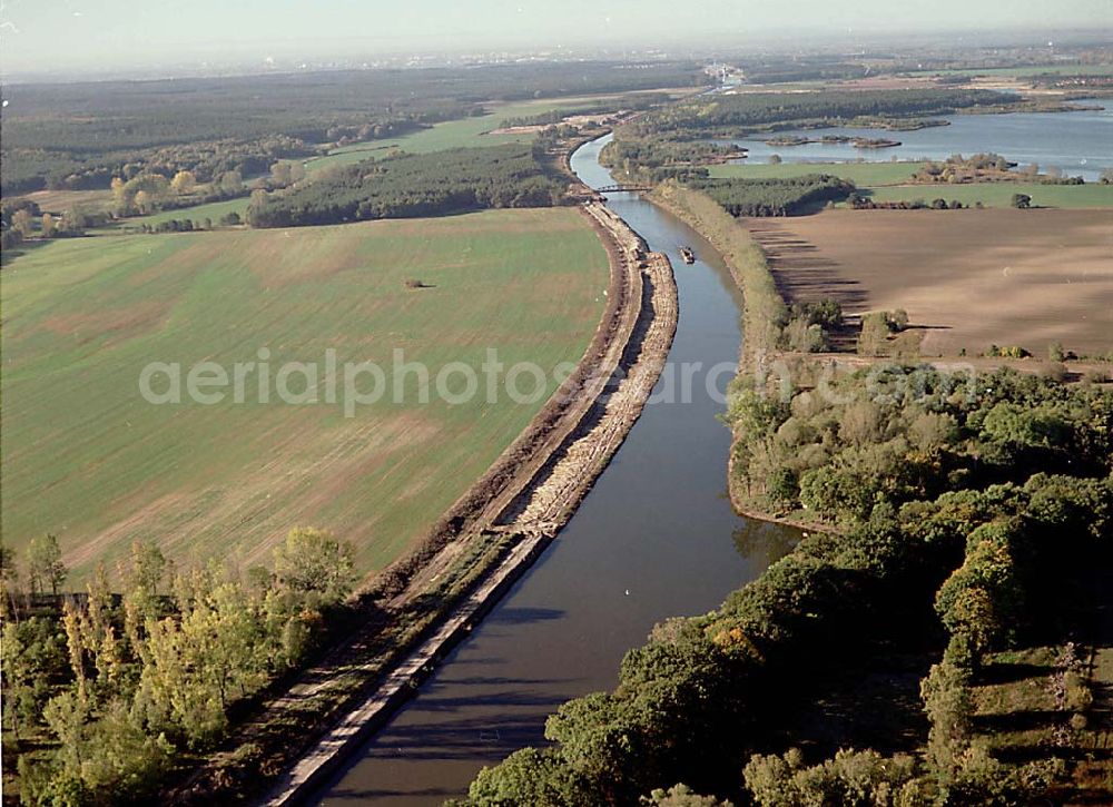 Aerial photograph Parey / Sachsen Anhalt - 