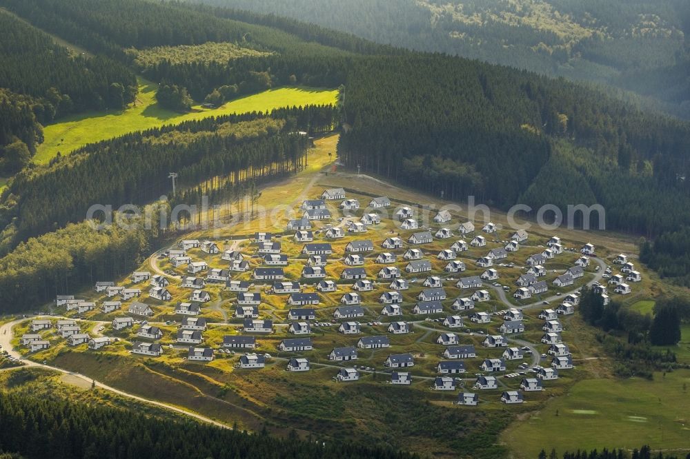 Aerial photograph Winterberg - View of the park Landal Winterberg in the state of North Rhine-Westphalia