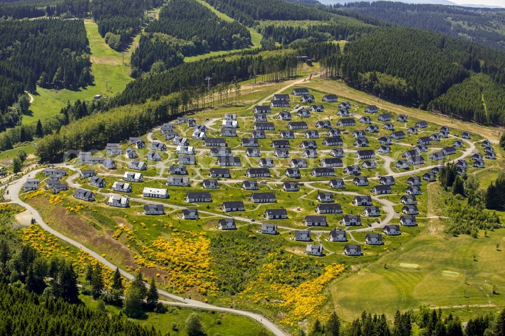 Aerial image Winterberg - View of the park Landal Winterberg in the state of North Rhine-Westphalia