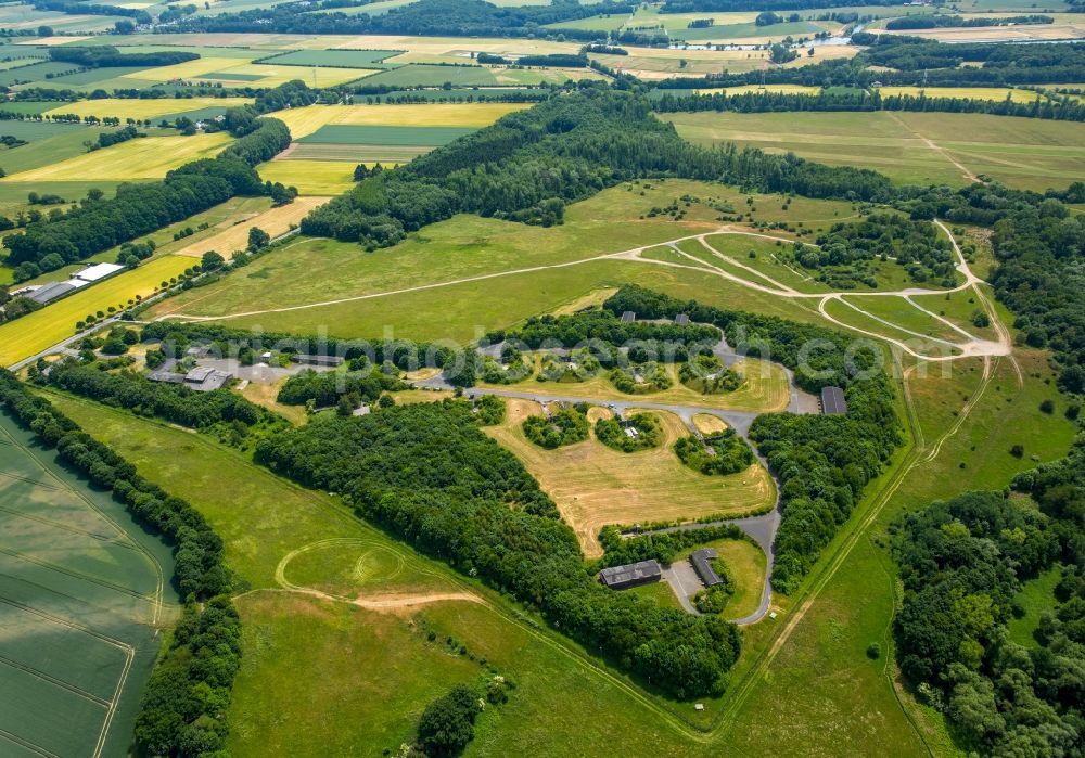 Aerial photograph Hengsten - Park of Hengsten in the state North Rhine-Westphalia