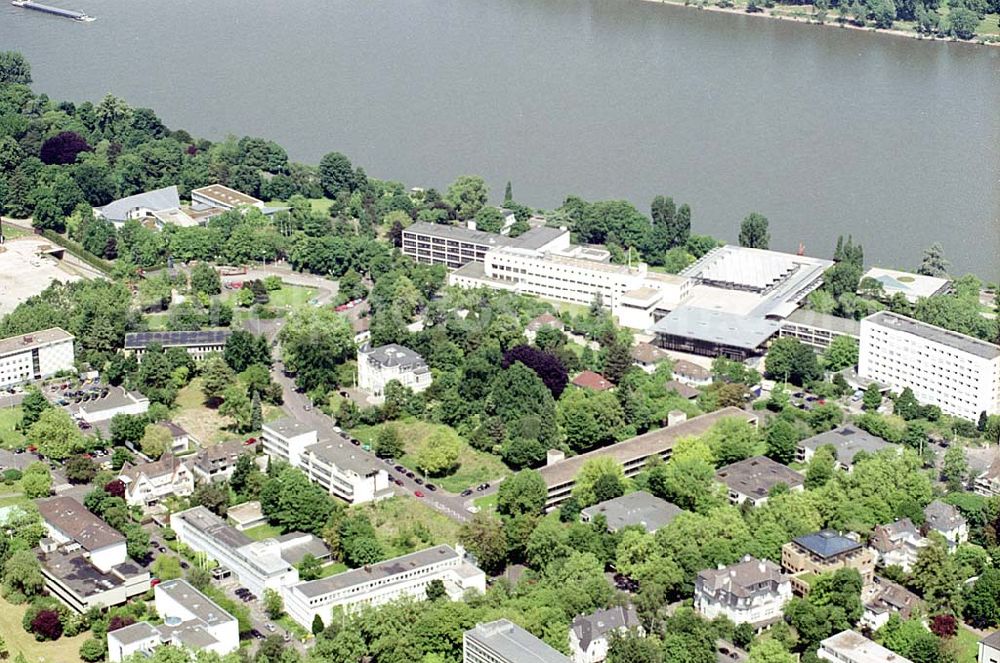 Aerial image Bonn - Parkanlagen in der Bonner Innenstadt. Datum: 26.05.03