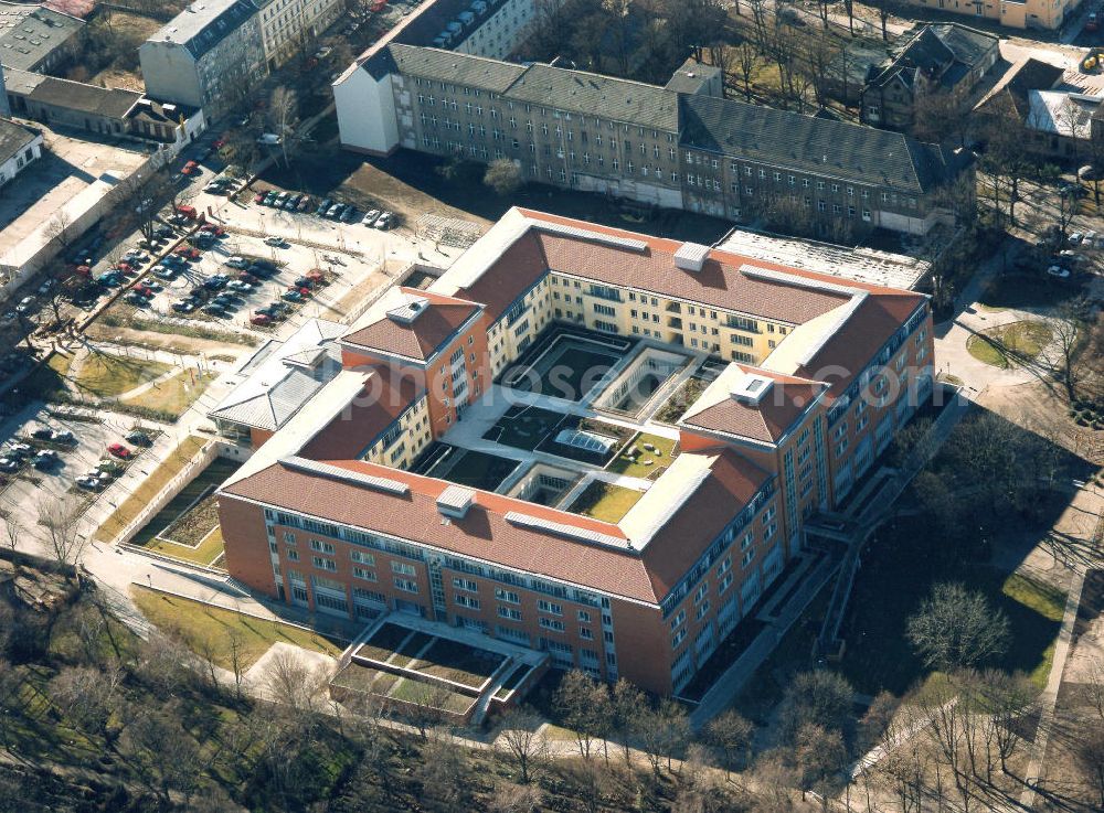 Berlin - Weißensee from above - Parkklinik-Weißensee