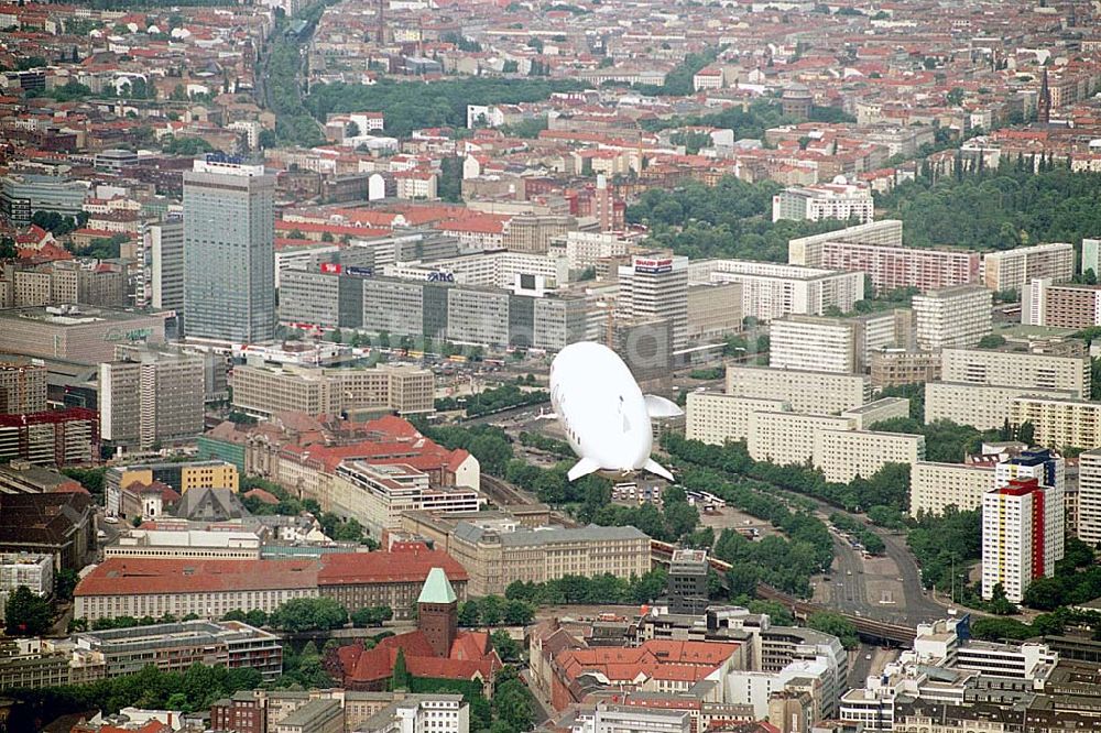 Berlin/ Tiergarten from the bird's eye view: 