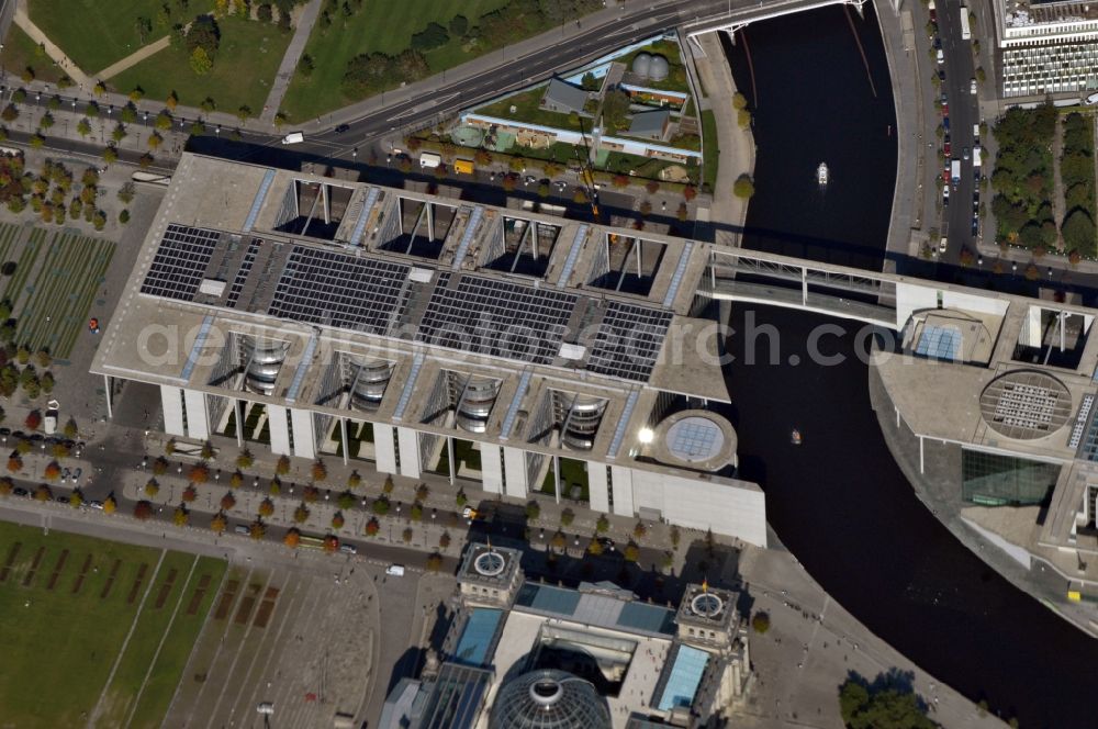 Aerial image Berlin - View of the Paul Loebe House in Berlin