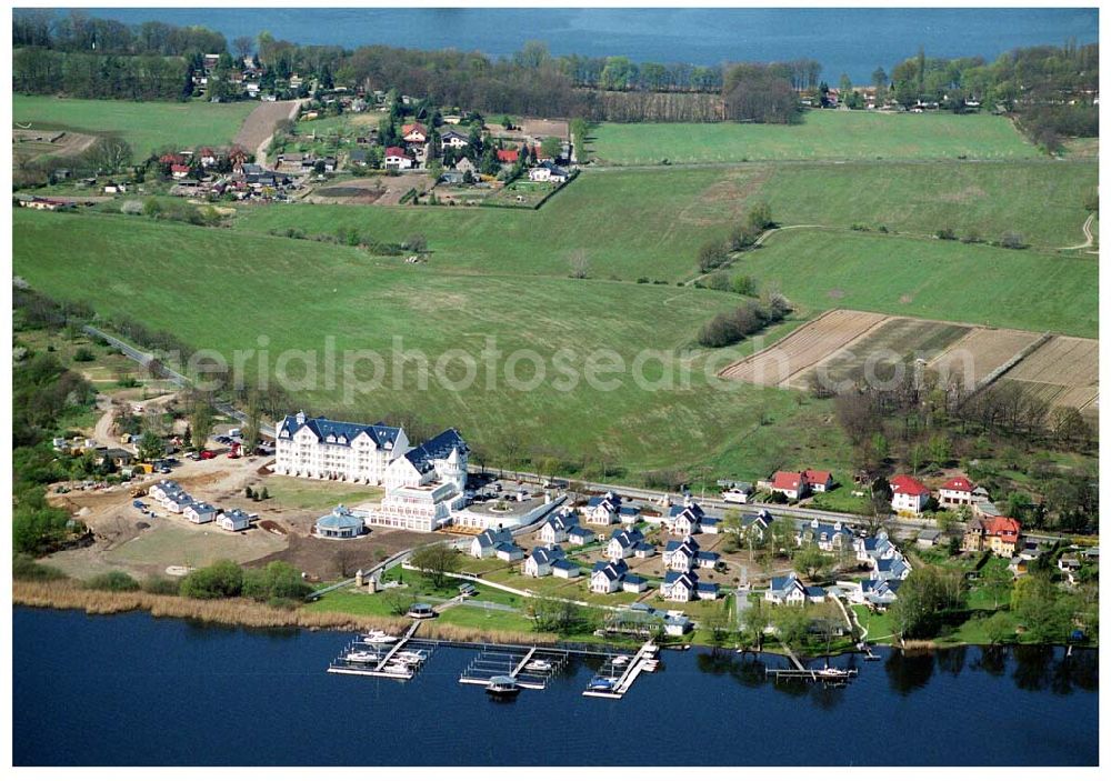 Petzow/ OT Werder from above - Gelände des Resorts Schielowsee, Am Schielowsee 117, 14542 Werder / OT Petzow