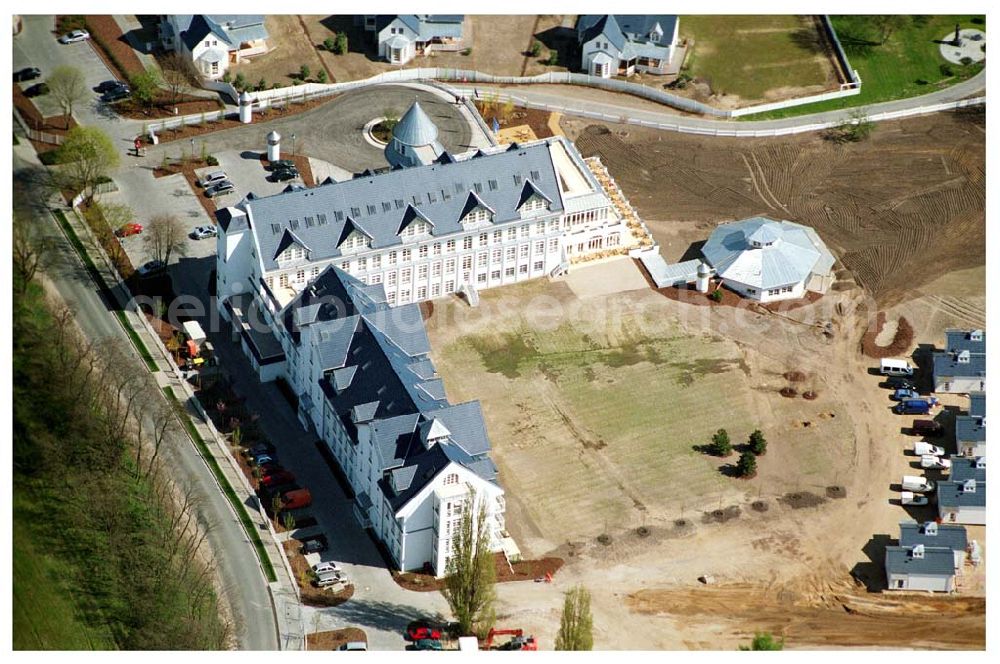 Aerial image Petzow/ OT Werder - Gelände des Resorts Schielowsee, Am Schielowsee 117, 14542 Werder / OT Petzow