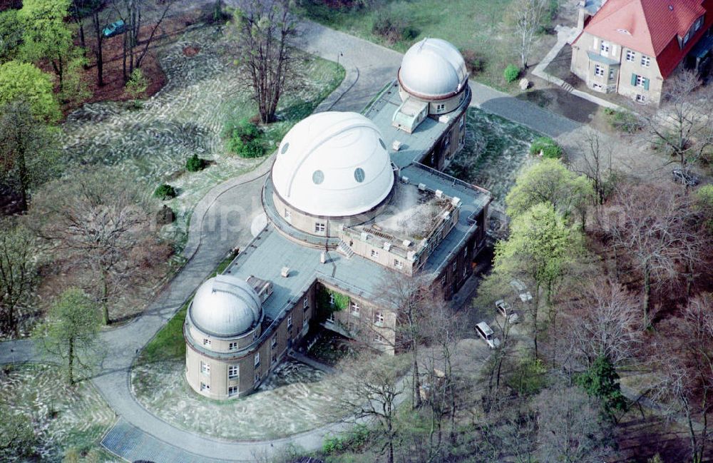 Potsdam-Babelsberg from the bird's eye view: Planetarium Babelsberg.