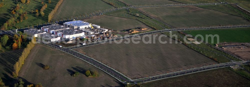 Aerial image Berlin Treptow-Köpenick - Planning and development area with undeveloped land along the Alexan der Meissner Altglienicke street in the district of Treptow-Köpenick