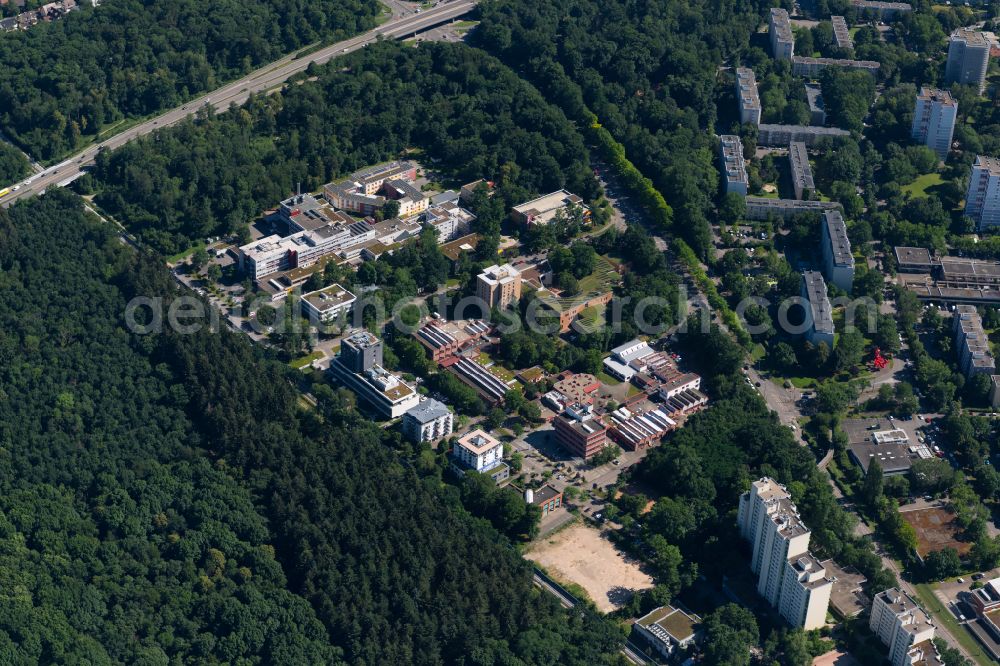 Aerial photograph Landwasser - Residential area of industrially manufactured settlement in Landwasser in the state Baden-Wuerttemberg, Germany