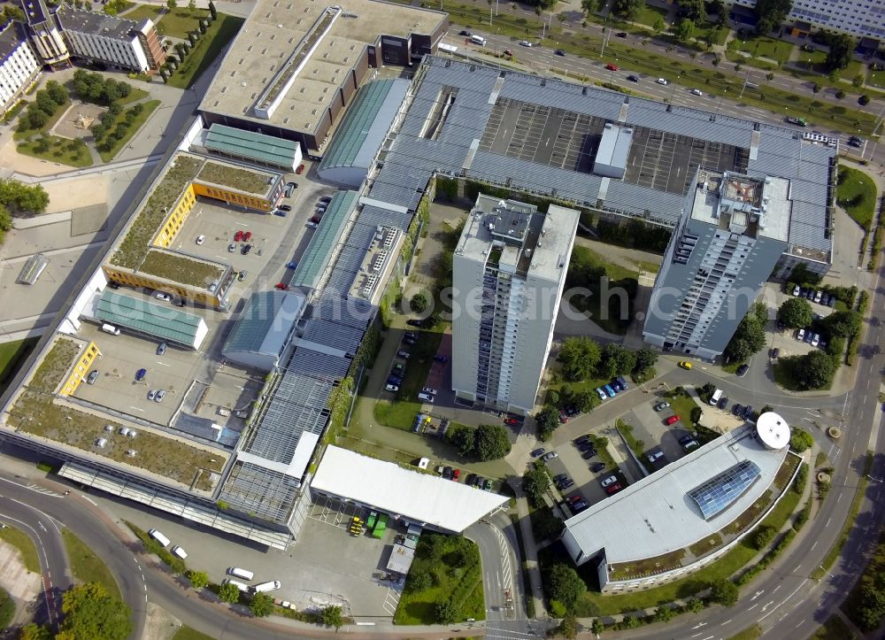 Halle ( Saale ) from above - View of residential buildings in Halle ( Saale ) in the state Saxony-Anhalt