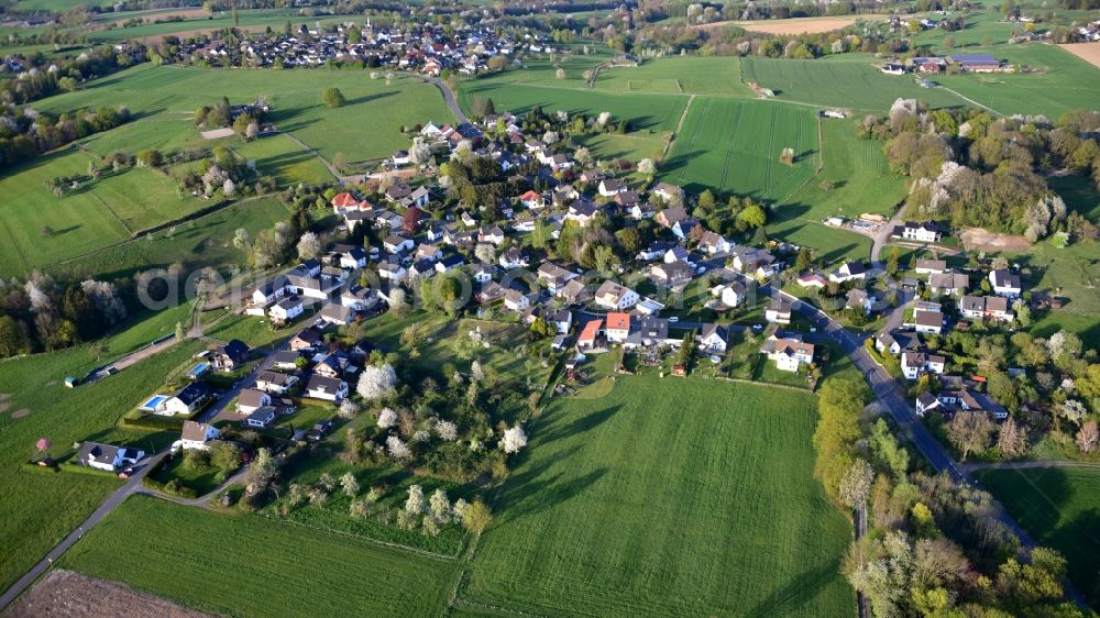 Aerial image Königswinter - Pleiserhohn in the state North Rhine-Westphalia, Germany