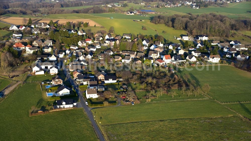 Aerial photograph Königswinter - Pleiserhohn in the state North Rhine-Westphalia, Germany