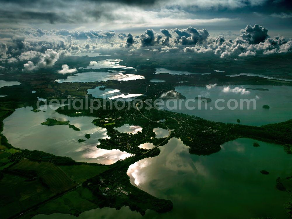 Aerial image Plön - Plön is the county seat of the district Plön in Schleswig-Holstein