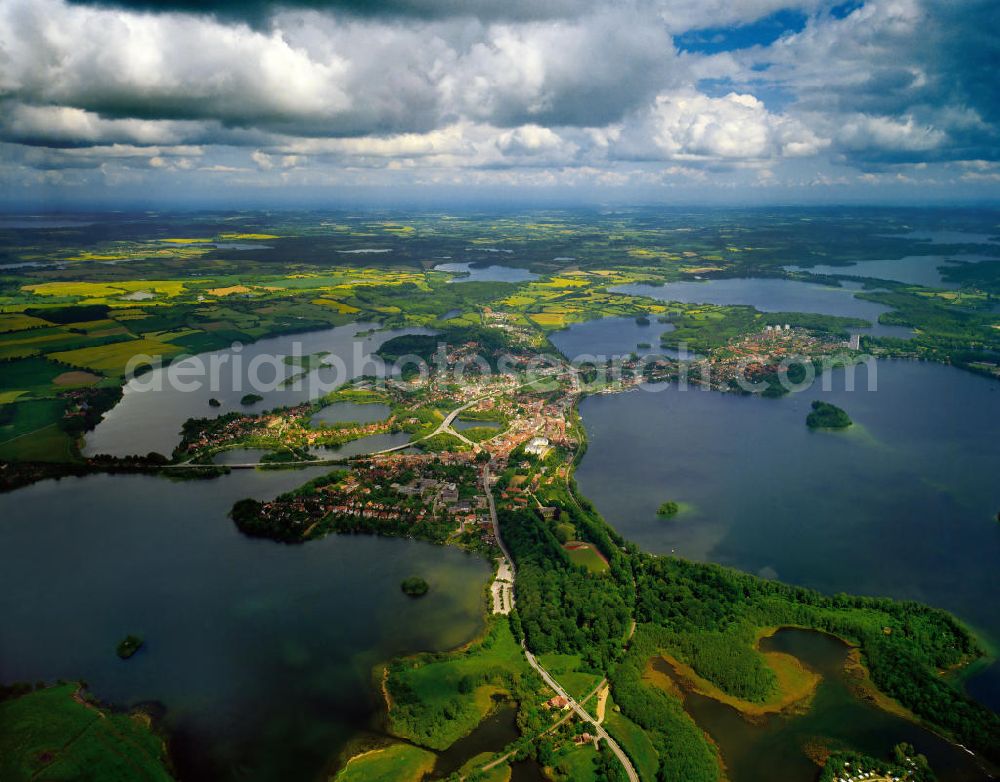 Aerial photograph Plön - Plön is the county seat of the district Plön in Schleswig-Holstein