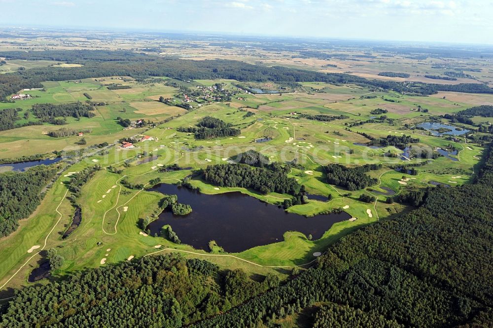 Aerial image Tr?bki Wielkie / Groß Trampken - View of the Postolowo Golf Club in Groß Trampken