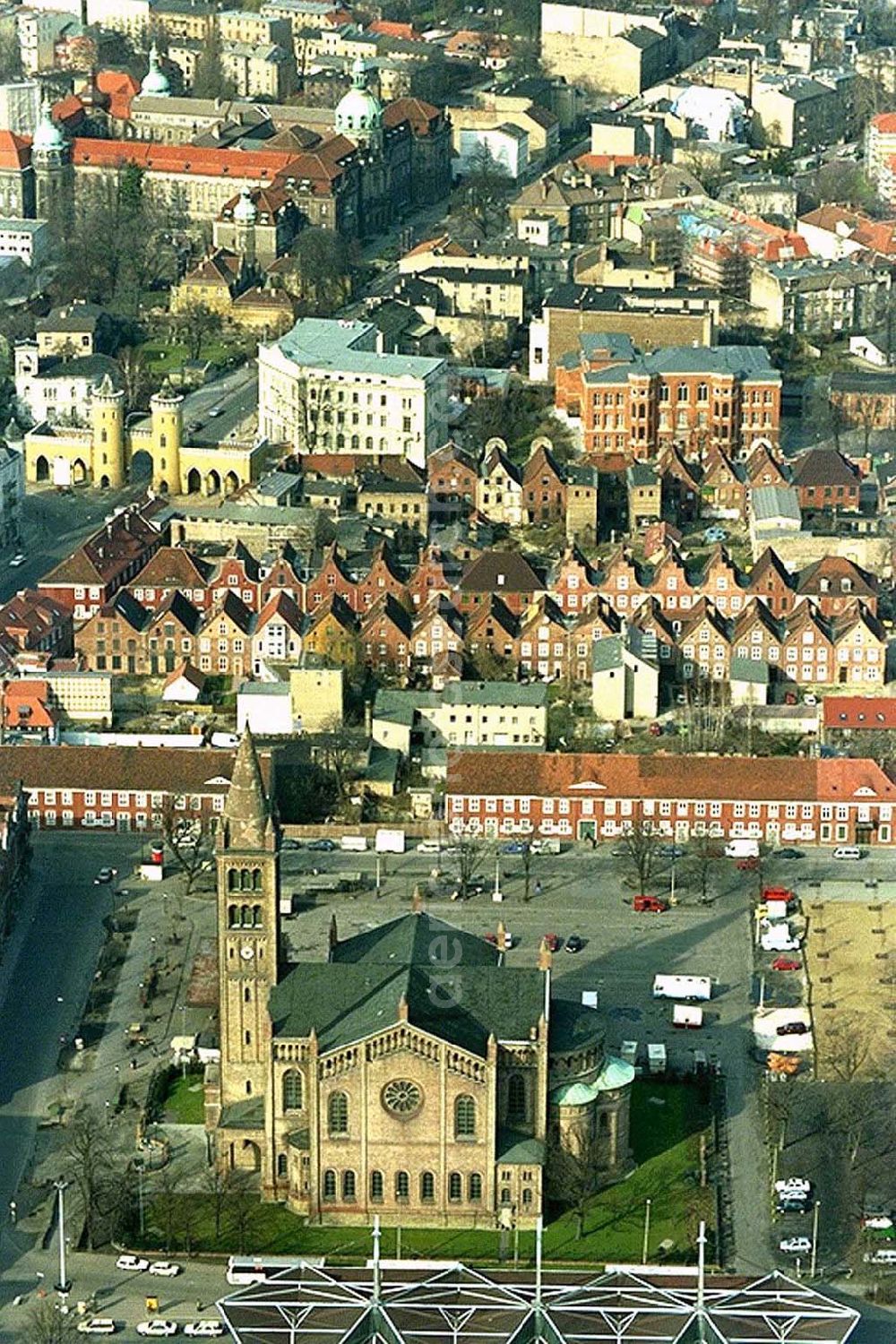 Aerial photograph Potsdam - Potsdam / Altstadt mit dem Holländerviertel.