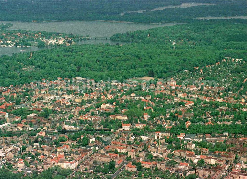 Potsdam-Babelsberg from above - Potsdam-Babelsberg