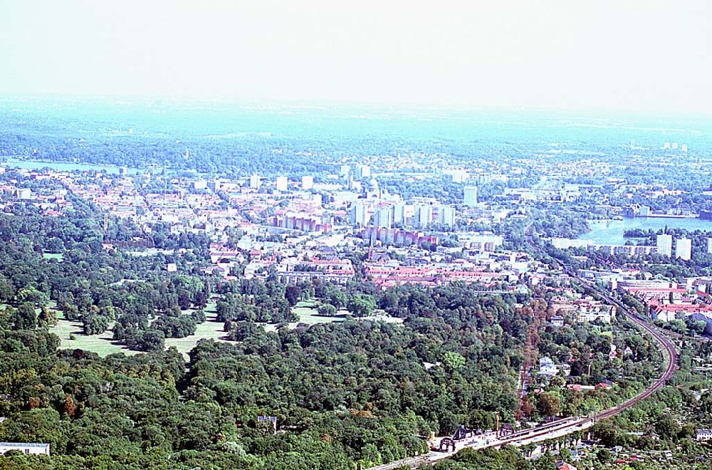 Potsdam / Brandenburg from the bird's eye view: 